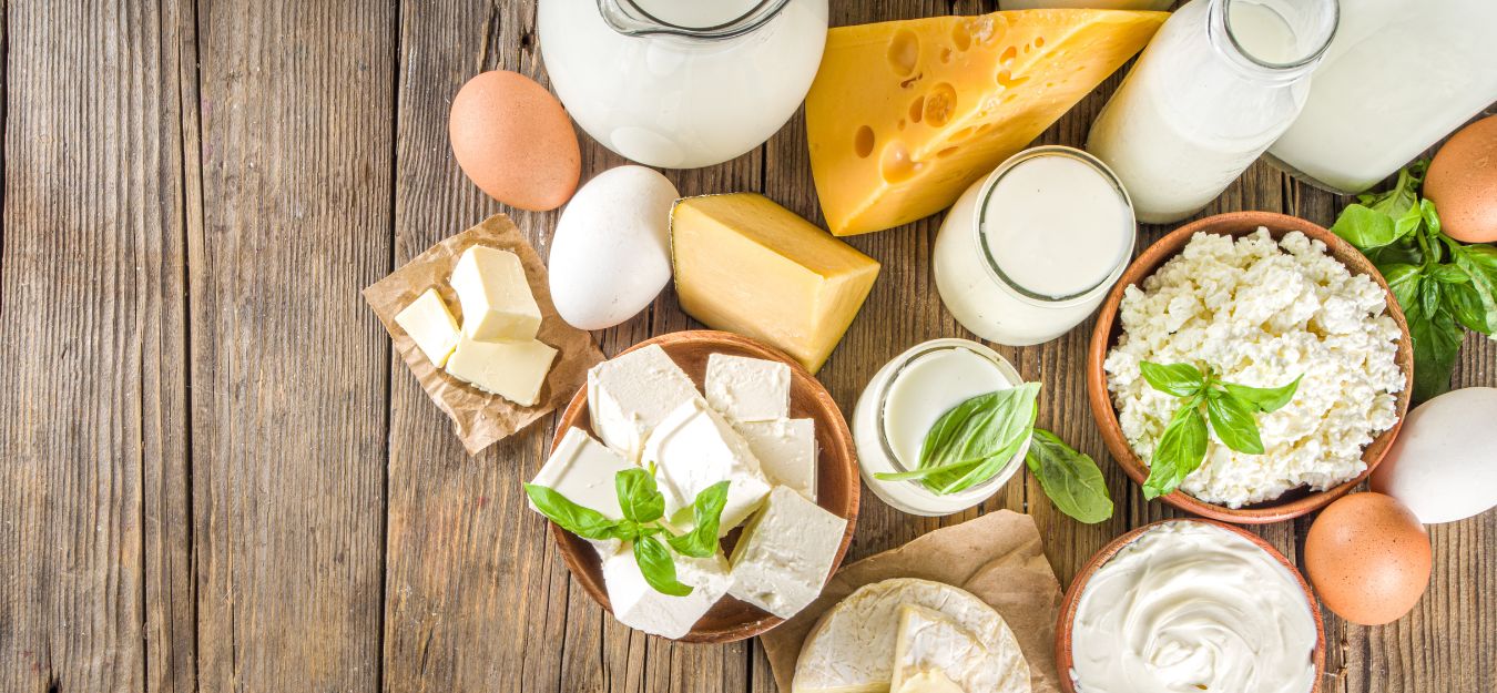 ten worst foods for ibs - dairy products